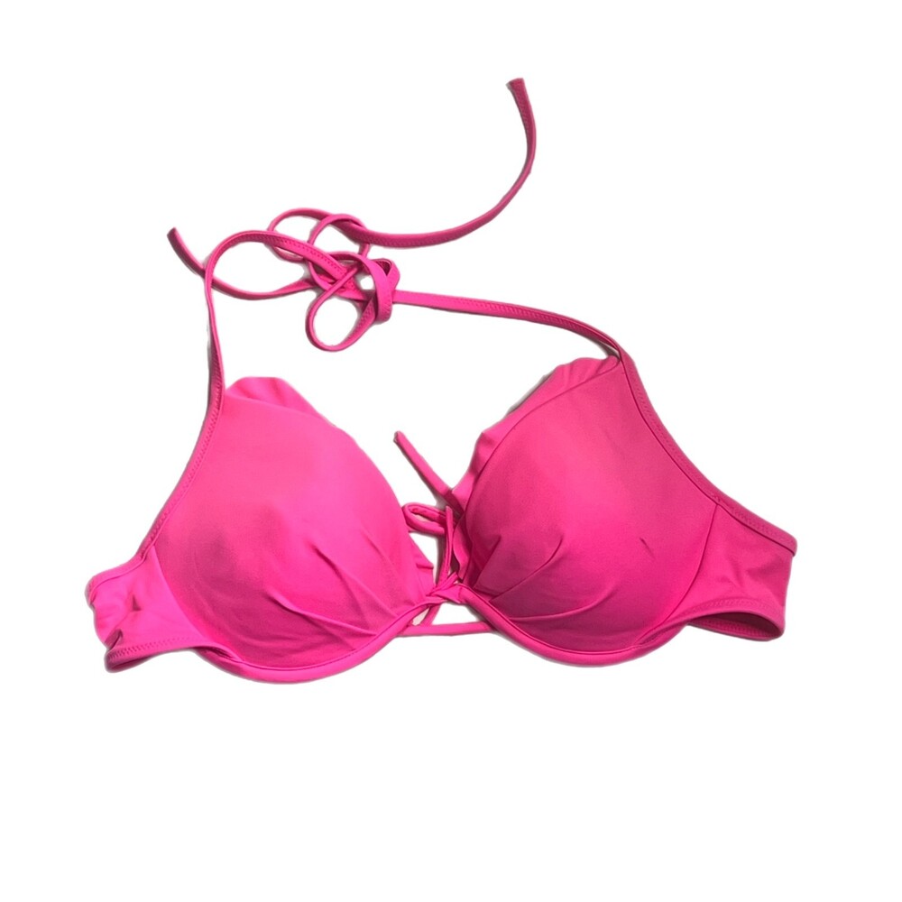 Victoria's Secret Swim Top 34C - Solid Pink